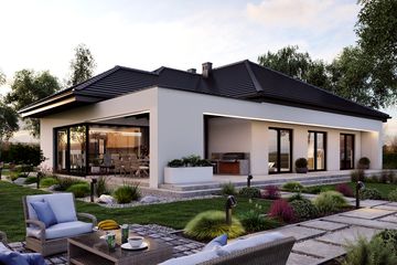  Projekt domu KA171 (PKT1275) - projekt domu parterowego - Zdjęcie 2