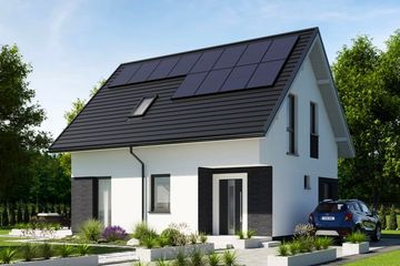  Projekt domu N34-BG (KKG1026) - projekt domu parterowego z poddaszem - Zdjęcie 1
