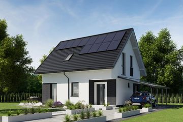  Projekt domu N34-BG (KKG1026) - projekt domu parterowego z poddaszem - Zdjęcie 2