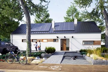  Projekt domu Złota bez garażu [B] (WRF2381) - projekt domu parterowego - Zdjęcie 1