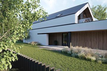  Projekt domu HomeKoncept 99 (KRX1228) - projekt domu parterowego z poddaszem - Zdjęcie 2