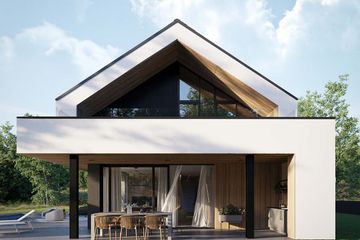  Projekt domu HomeKoncept 99 (KRX1228) - projekt domu parterowego z poddaszem - Zdjęcie 3