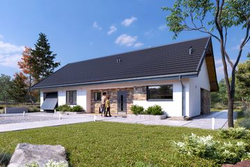  Projekt domu Awokado 4 (BSA2340) - projekt domu parterowego - Zdjęcie 6