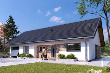  Projekt domu Awokado 4 (BSA2340) - projekt domu parterowego - Zdjęcie 1