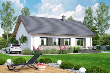  Projekt domu Morela (WOF1202) - projekt domu parterowego - Zdjęcie 4