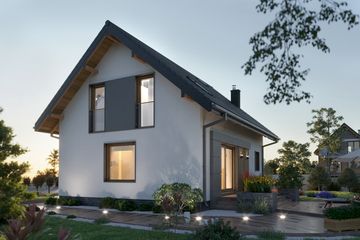  Projekt domu Malik Bobo (1853) (KRD2989) - projekt domu parterowego z poddaszem - Zdjęcie 2