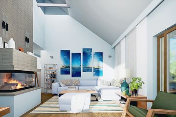  Projekt domu Złota z garażem 1-st. [A] (WRF2383) - projekt domu parterowego - Zdjęcie 6