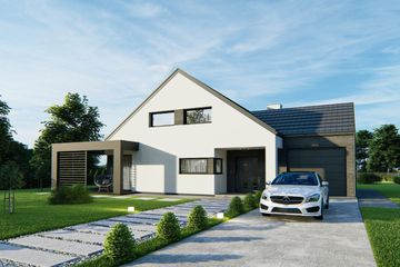  Projekt domu Mandalorian A (WRD3099) - projekt domu parterowego - Zdjęcie 3