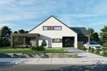  Projekt domu Mandalorian A (WRD3099) - projekt domu parterowego - Zdjęcie 4