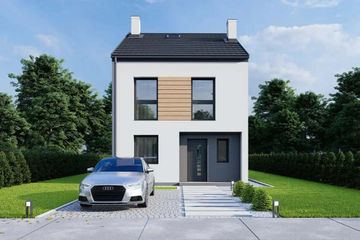  Projekt domu Lidia (WRD3148) - projekt domu z pełnym piętrem - Zdjęcie 1