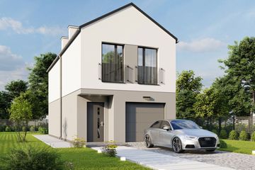  Projekt domu Julian 1 (WRD3147) - projekt domu z pełnym piętrem - Zdjęcie 1