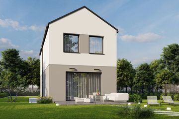  Projekt domu Julian 1 (WRD3147) - projekt domu z pełnym piętrem - Zdjęcie 2