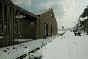  Projekt domu eko Typowy 73 (KKE1066) - projekt domu parterowego - Zdjęcie 9