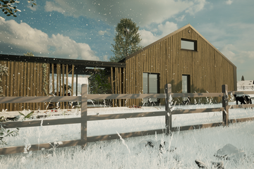  Projekt domu eko Typowy 73 (KKE1066) - projekt domu parterowego - Zdjęcie 10