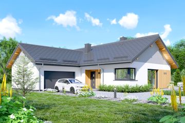  Projekt domu APS 347 wariant 2+G (LUA1590) - projekt domu parterowego - Zdjęcie 8