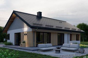  Projekt domu APS 347 wariant 2+G (LUA1590) - projekt domu parterowego - Zdjęcie 6