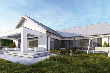  Projekt domu uA211v3 (WCB1457) - projekt domu parterowego - Zdjęcie 2