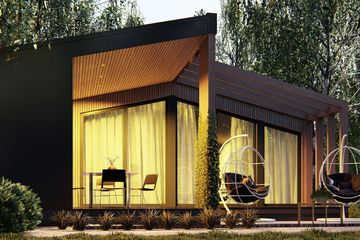  Projekt domu uA328 (WCB1460) - projekt domu parterowego - Zdjęcie 4