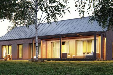  Projekt domu uA337 (WCB1462) - projekt domu parterowego - Zdjęcie 1