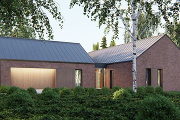  Projekt domu uA337 (WCB1462) - projekt domu parterowego - Zdjęcie 2