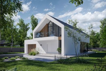  Projekt domu NewHouse 758 G1 (KRZ1066) - projekt domu parterowego z poddaszem - Zdjęcie 15