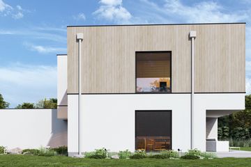  Projekt domu uA338 (WCB1465) - projekt domu z pełnym piętrem - Zdjęcie 4