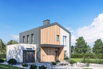  Projekt domu D334A (WAI1465) - projekt domu z pełnym piętrem - Zdjęcie 2