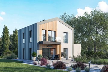  Projekt domu D334A (WAI1465) - projekt domu z pełnym piętrem - Zdjęcie 3