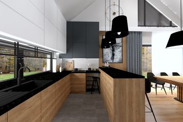  Projekt domu KA237 SZ (PKT1280) - projekt domu parterowego - Zdjęcie 9