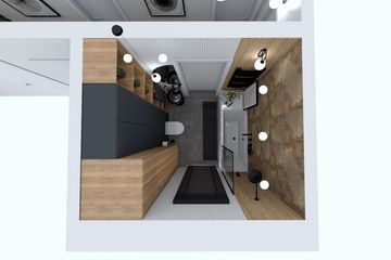 Projekt domu KA237 SZ - parterowy dom o powierzchni 114,32 m², dach dwuspadowy - ujęcie 25