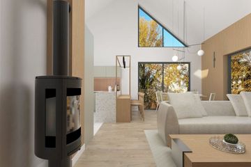Projekt domu KA237 SZ - parterowy dom o powierzchni 114,32 m², dach dwuspadowy - ujęcie 27
