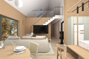 Projekt domu KA237 SZ - parterowy dom o powierzchni 114,32 m², dach dwuspadowy - ujęcie 30