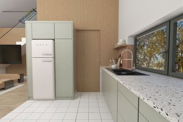 Projekt domu KA237 SZ - parterowy dom o powierzchni 114,32 m², dach dwuspadowy - ujęcie 33
