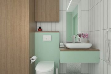 Projekt domu KA237 SZ - parterowy dom o powierzchni 114,32 m², dach dwuspadowy - ujęcie 35