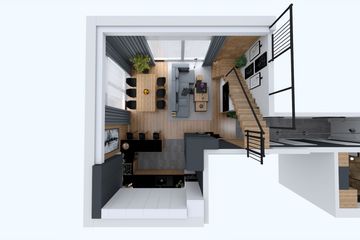 Projekt domu KA237 SZ - parterowy dom o powierzchni 114,32 m², dach dwuspadowy - ujęcie 37