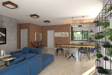Projekt domu Ka23 war.1 Sz - parterowy dom o powierzchni 144,37 m², dach kopertowy - ujęcie 4