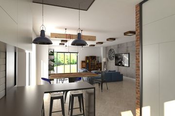 Projekt domu Ka23 war.1 Sz - parterowy dom o powierzchni 144,37 m², dach kopertowy - ujęcie 8