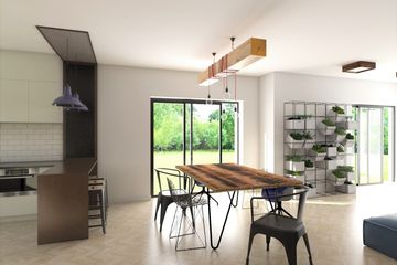 Projekt domu Ka23 war.1 Sz - parterowy dom o powierzchni 144,37 m², dach kopertowy - ujęcie 11
