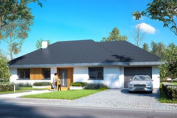  Projekt domu Gwiazdka (BSA2350) - projekt domu parterowego - Zdjęcie 1