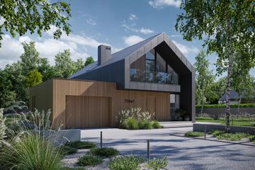  Projekt domu NewHouse 758 G1 w1 (KRZ1067) - projekt domu parterowego z poddaszem - Zdjęcie 3