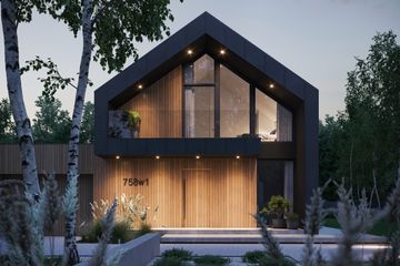  Projekt domu NewHouse 758 G1 w1 (KRZ1067) - projekt domu parterowego z poddaszem - Zdjęcie 6