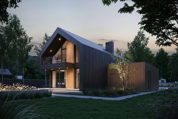  Projekt domu NewHouse 758 G1 w1 (KRZ1067) - projekt domu parterowego z poddaszem - Zdjęcie 8