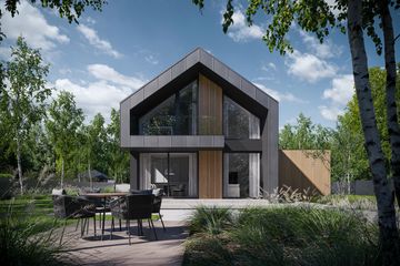  Projekt domu NewHouse 758 G1 w1 (KRZ1067) - projekt domu parterowego z poddaszem - Zdjęcie 9