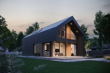  Projekt domu NewHouse 758 G1 w1 (KRZ1067) - projekt domu parterowego z poddaszem - Zdjęcie 12