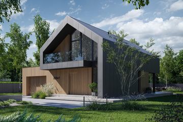  Projekt domu NewHouse 758 G1 w1 (KRZ1067) - projekt domu parterowego z poddaszem - Zdjęcie 1