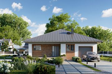  Projekt domu Blanka Beta (1855) (KRD2991) - projekt domu parterowego - Zdjęcie 2