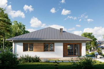  Projekt domu Blanka Beta (1855) (KRD2991) - projekt domu parterowego - Zdjęcie 5