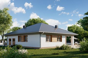  Projekt domu Blanka Beta (1855) (KRD2991) - projekt domu parterowego - Zdjęcie 6