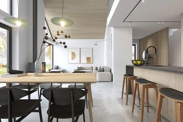  Projekt domu Beztroski 1 (WAW1158) - projekt domu parterowego - Zdjęcie 8