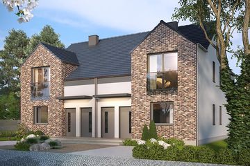  Projekt domu Forum 1 (WRN1552) - projekt domu parterowego z poddaszem - Zdjęcie 3